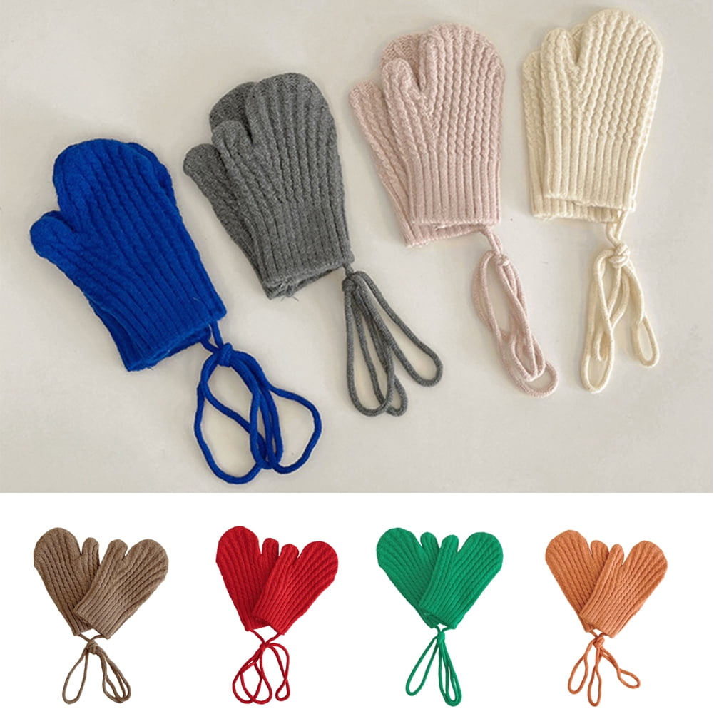 DGROEE 1 Pair Baby Toddler Mittens Toddler Gloves Mittens Winter Boys