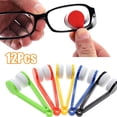 thumbnail image 1 of D-GROEE 12Pcs/Set Mini Sun Glasses Eyeglass Microfiber Spectacles Cleaner Brush Cleaning Tool, 1 of 6