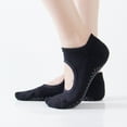 thumbnail image 1 of D-GROEE 2 Pairs Yoga Socks for Women Non-slip Hollow Ballet Dance Socks for Yoga Pilates Ballet Dance, 1 of 7