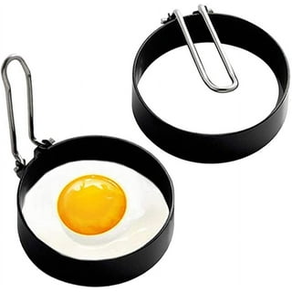Yubng Silicone Egg Ring Molds for Cooking, 4 Pack Egg Rings for Frying  Eggs, Non-Stick Pancake Mold, Ideal Sunny Side Up Egg Maker for Breakfast