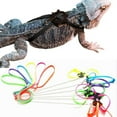 thumbnail image 1 of D-GROEE Adjustable Reptile Lizard Harness Leash,Turtle Lizard Pet Traction Belt Bearded Dragon Accessories Soft Small Pet Animal Harness Rope, 1 of 7