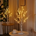 thumbnail image 1 of D-GROEE Birch Tree Lamp Birch Tree Led Night Lamp Battery Powered Flexible Branches Design Bedside Lamp Desktop Decoration Centerpiece Table Decoration, 1 of 8