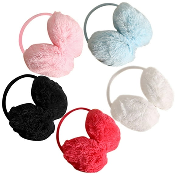 D-GROEE Ear Muffs for Women - Winter Ear Warmers - Soft & Warm Furry Fleece Earmuffs - Ear Covers for Cold Weather