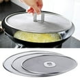 thumbnail image 1 of D-GROEE Grease Splatter Screen for Frying Pan with Fold Flat Knob Fine Mesh Oil Splash Guard Skillet Splatter Shield Oil Catcher Skillet Lid for Cooking, 1 of 7