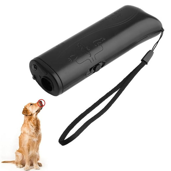 D-GROEE Handheld Ultrasonic Dog Trainer, LED Flashlight,Bark Stopper Dog Trainer Devices Training Tool/Stop Barking