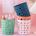 thumbnail image 1 of D-GROEE Hollow Stars Plastic Pencil Holder, Multicolor, 1 of 6