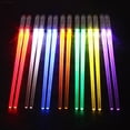 thumbnail image 1 of D-GROEE LED Glowing Light Chop Sticks REUSABLE Sushi Lightup Sabers Bright LED - 1 Pair, 1 of 8