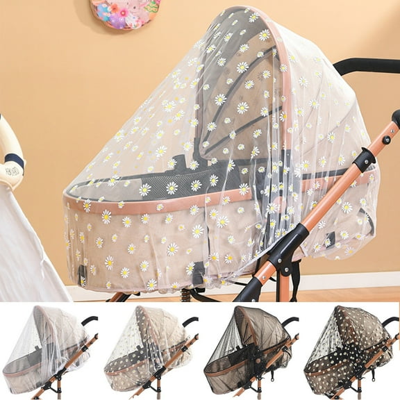 D-GROEE Mosquito Net for Stroller, Crib Mosquito Net Full Cover, Breathable & Foldable Netting for Baby Stroller Mosquito Net