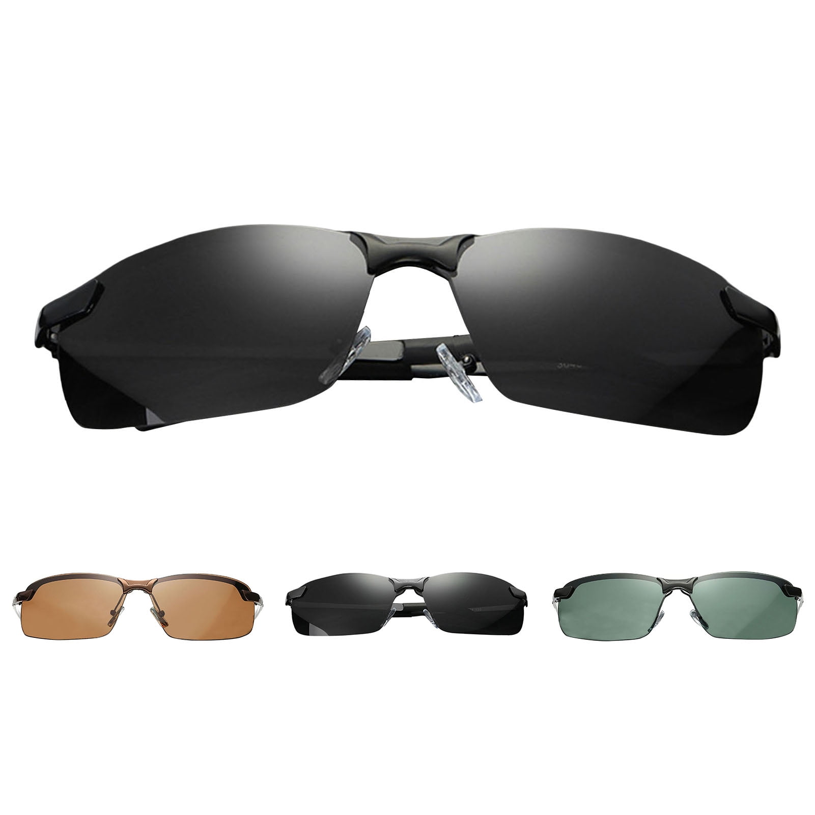 D-GROEE Outdoor Sports Driving Day Night Dual Use Night-vision Polarized  UV400 Sunglasses for Men Women AntiGlare Eyewear Ultra-Light Sun Glasses 