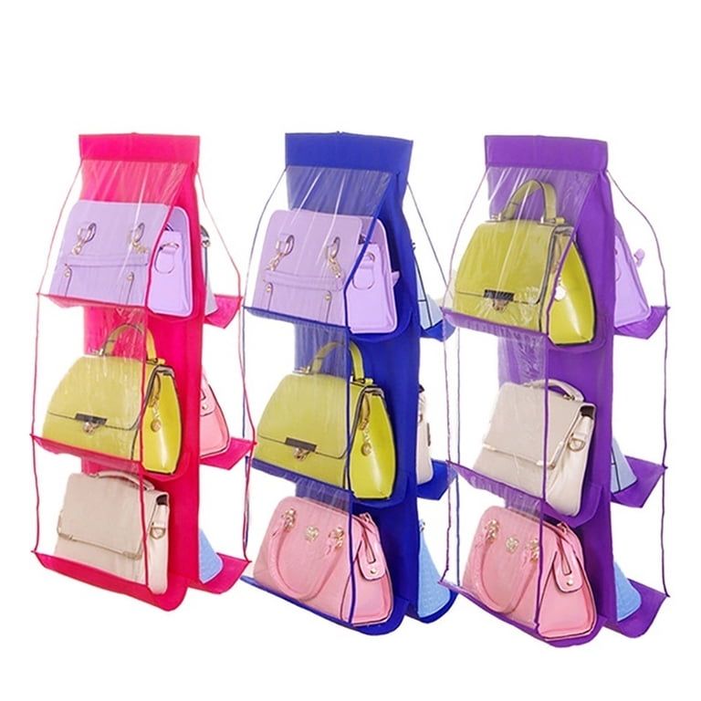 D-GROEE Over The Door Purse Organizer Storage Handbag Organizer