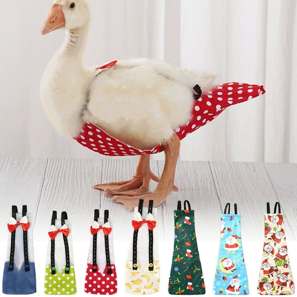 DGROEE Pet Chicken Diapers Duckling Diapers Goose Clothes Washable and