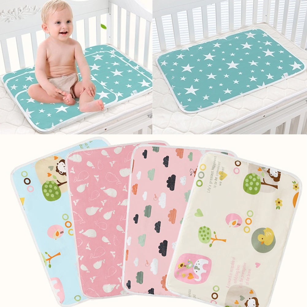 3 Pack Baby Diaper Change Pads Soft Cotton Bamboo Waterproof Changing Pad  for Baby 22X27.5 inches Mattress Pad Sheet Protector Portable Reusable  Urine