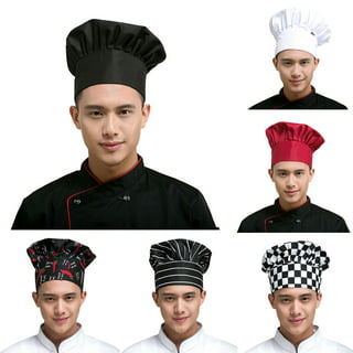 10pcs, Adults Chef Hat, Disposable Chef Hat, Chef Cap For Men Women,  Professional For Kitchen Coffee Restaurant Food Service, Kitchen Supplies,  Access