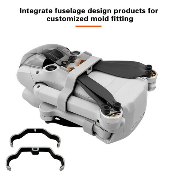 D-GROEE Propeller Holder for Drones 2pcs Propeller Blade Holder for Mini 3 Pro Soft Protective Blade Guard Fixing Strap Drone Propeller Stabilizer Accessories