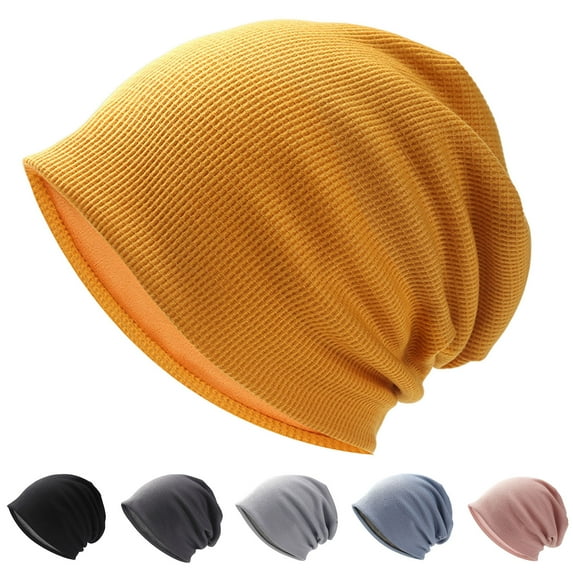 D-GROEE Slouchy Beanie Hat Oversized Skull Cap Winter Warm Knitted Hat for Women Men Winter Accessories