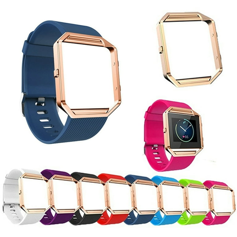 D GROEE Sport Strap Silicone Wrist Band with Rose Gold Frame