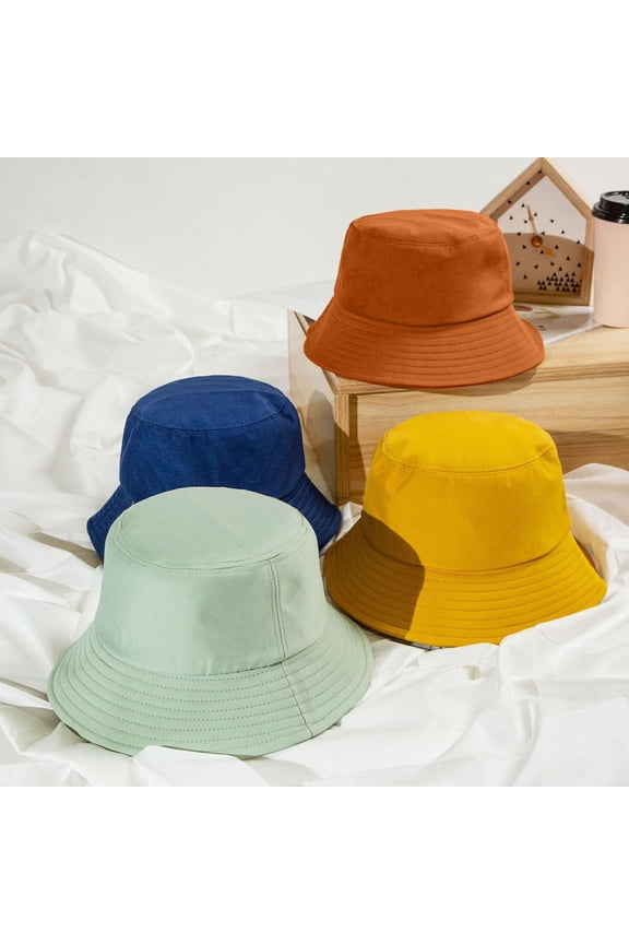 D GROEE Unisex Athletic Bucket Hat Solid Colors Sun Hat with UV for Outdoor Sports Packable Summer Hats