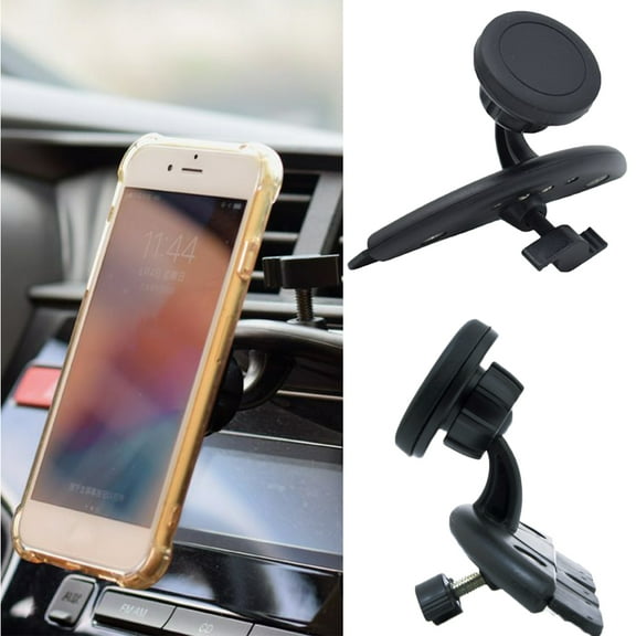 D-GROEE Universal CD Slot Magnetic Car Mount Holder, for Cell Phones and Mini Tablets, Magnetic Cell Phone Mount