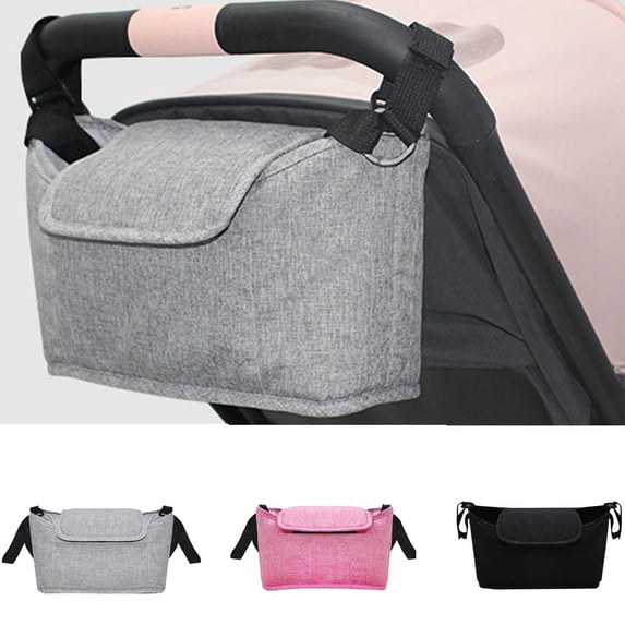D-GROEE Universal Hanging Baby Diaper Organizer Bag. Large Strollers Insulated Baby Bag