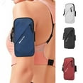 thumbnail image 1 of D-GROEE Universal Running Armband, Waterproof Mesh Design Arm Cell Phone Holder, Fitness and Gym Workouts, 1 of 7
