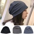 thumbnail image 1 of D GROEE Warm Slouchy Beanie Hat Thin Deliciously Soft Autumn Winter Daily Beanie Cotton, 1 of 8