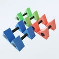 thumbnail image 1 of D-GROEE Water Aerobic Exercise Foam Triangle Dumbbells Pool Resistance 1 Pair, Water Fitness Exercises Equipment for Weight Loss, 1 of 7