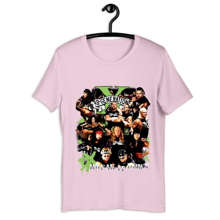 D-Generation X t-shirf WWF Triple H Chyna Shawn Michaels WRESTLING
