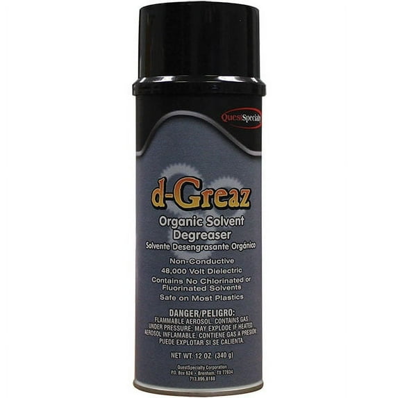D-Greaz Organic Solvent Degreaser 12/Case (3 Cases)