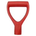 thumbnail image 1 of D Grip Shovel Handle Replacement 1-1/4 Inch Inner Diameter 32mm PVC, Red Plastic Spade Snow Shovel Replacement Handle for Digging Raking Tools Garden Accessories 1 PCS, 1 of 9