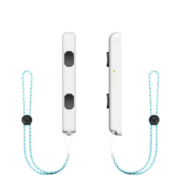 D.Gruoiza Joycon Strap Compatible with Switch Joycon, Replacement for Joy Con Straps for Switch 2 Pack, Switch Joycon Straps Adjustable Tightness (White)