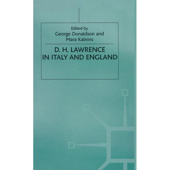 D. H. Lawrence in Italy and England, (Hardcover)