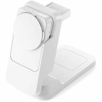 D&H Matrix Ultimate 3-in-1 Wireless Charger with 5000mAh MagSafe Power Bank MFPB5KM