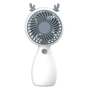 D Handheld Small Fan Rechargeable Portable Mini Usb Fan For Student Dormitory Class Desk Outdoor Home Office Quiet