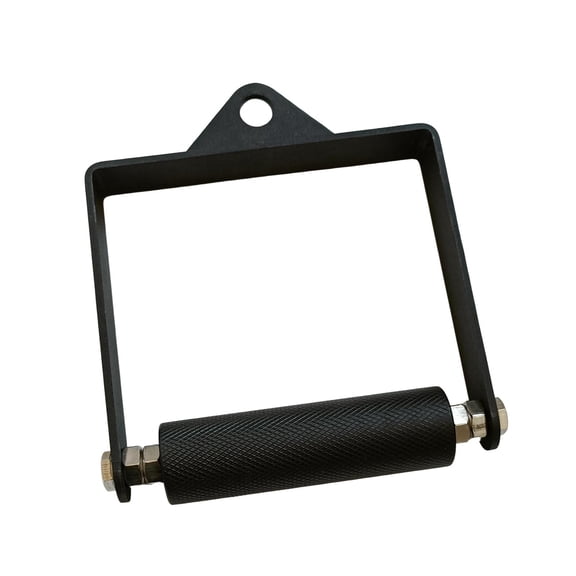D Handle Cable Attachment Handle Heavy Duty Rowing Triceps LAT Pull Down Bar Mesh Texture 4cm