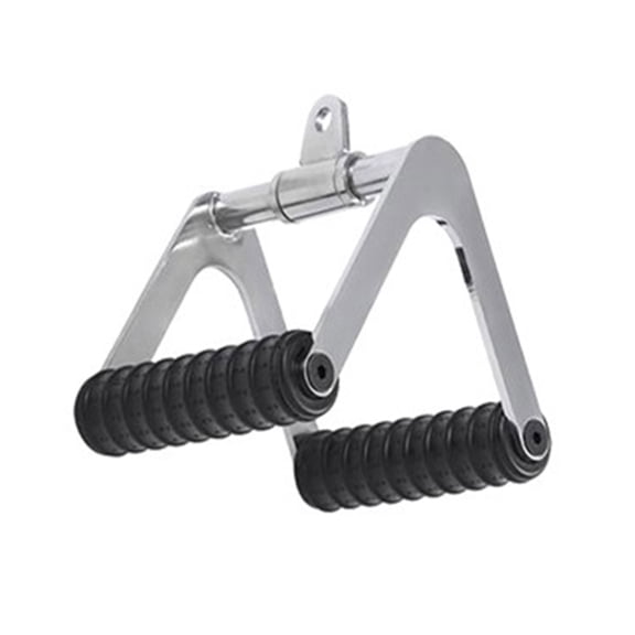 D Handle Gym Handle Grip, Cable Machine Attachments, Cable Machine Strength Training Pull Down Rod for Weight Workout