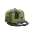 thumbnail image 1 of D&I Classic Blank Snapback Flat Bill Visor Hat Cap w Adjustable Adjustable Back, 1 of 4