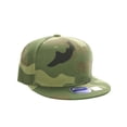 thumbnail image 1 of D&I Classic Blank Snapback Flat Bill Visor Hat Cap w Adjustable Adjustable Back, 1 of 4