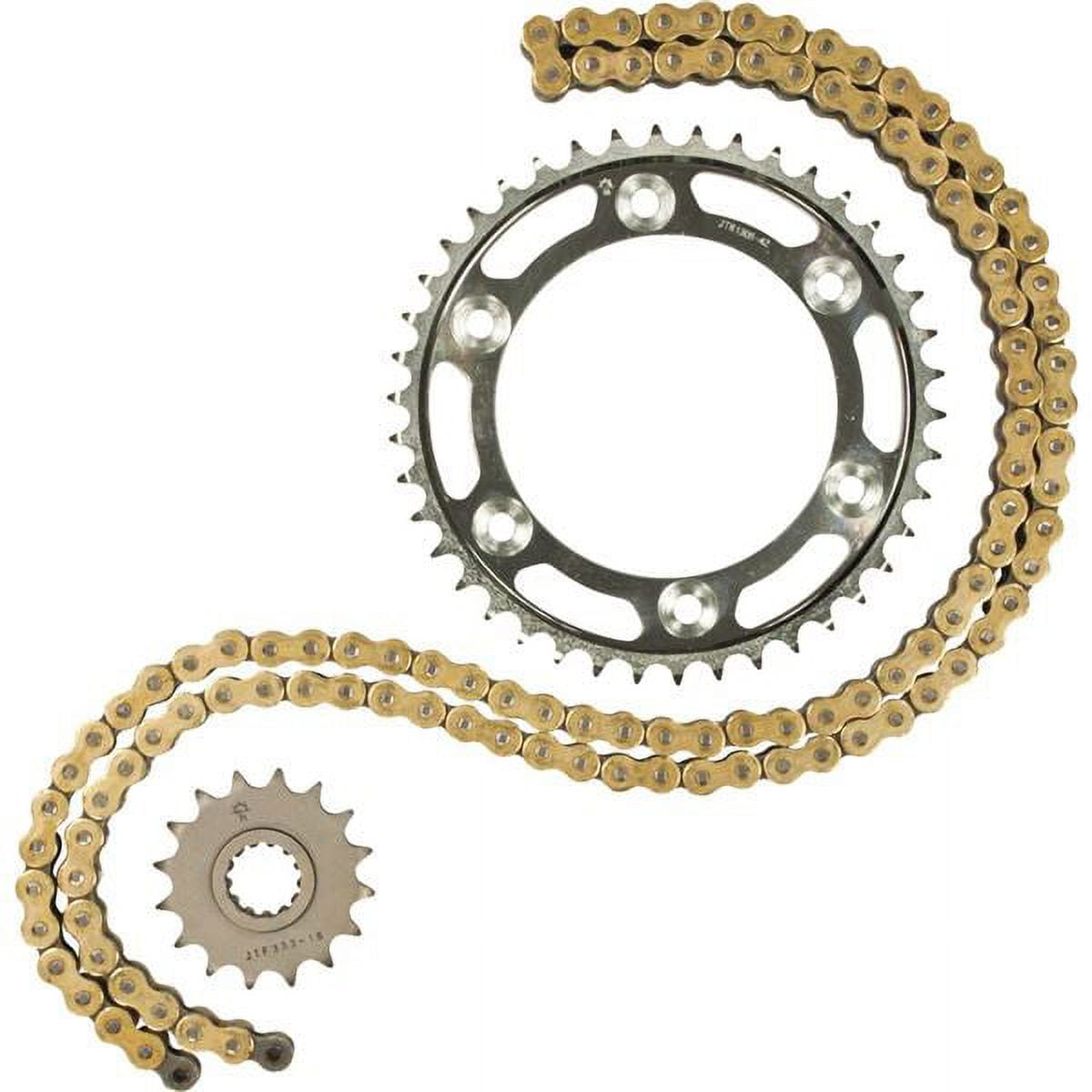 DID Steel Sprocket & 530VX3 Gold X Ring Chain Kit (DKH006G)