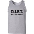 thumbnail image 1 of D.I.E.T. Did I Eat That? Adult Tank Top, 1 of 3