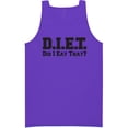 thumbnail image 1 of D.I.E.T. Did I Eat That? Neon Tank Top, 1 of 1