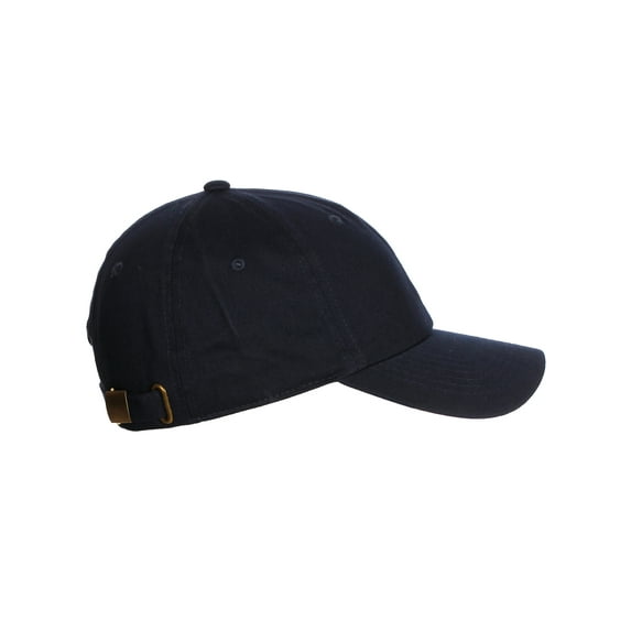 D&I Plain Dad Hat 100% Cotton Unstructured Hat Unisex Adjustable Strap - Navy