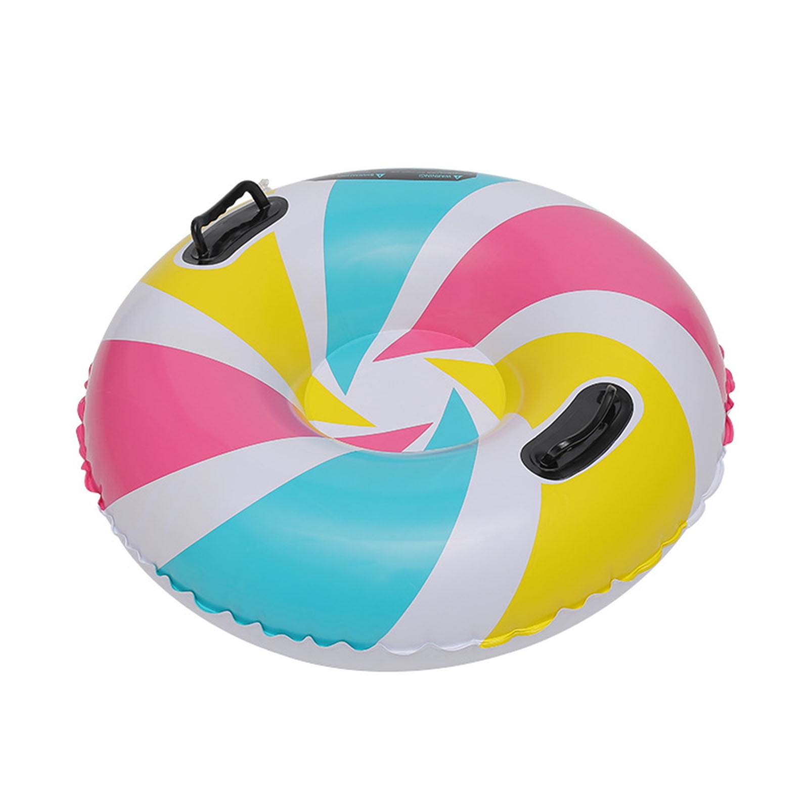 D Inflatable Sled Tube For Kids Winter 32 Inch Heavy Duty Snow For Adults Outdoor Snow Sliding