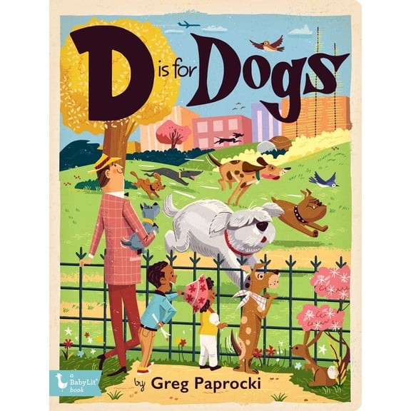 Alphabet Primers D Is for Dogs, (Board Book)