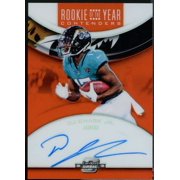 D.J. Chark Jr. 2018 Contenders Optic Rookie of the Year Auto Orange /49 #26