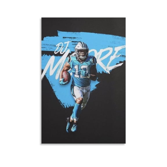 D J Moore Canvas Poster Artworks Canvas Poster Room Aesthetic Wall Art Prints Home Modern Decor Gifts 12x18inch(30x45cm)