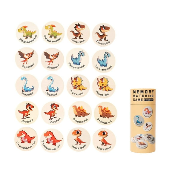 D Kids Wooden Memory Training Toy With Flip Card Matching And Multiple Themes For Learning