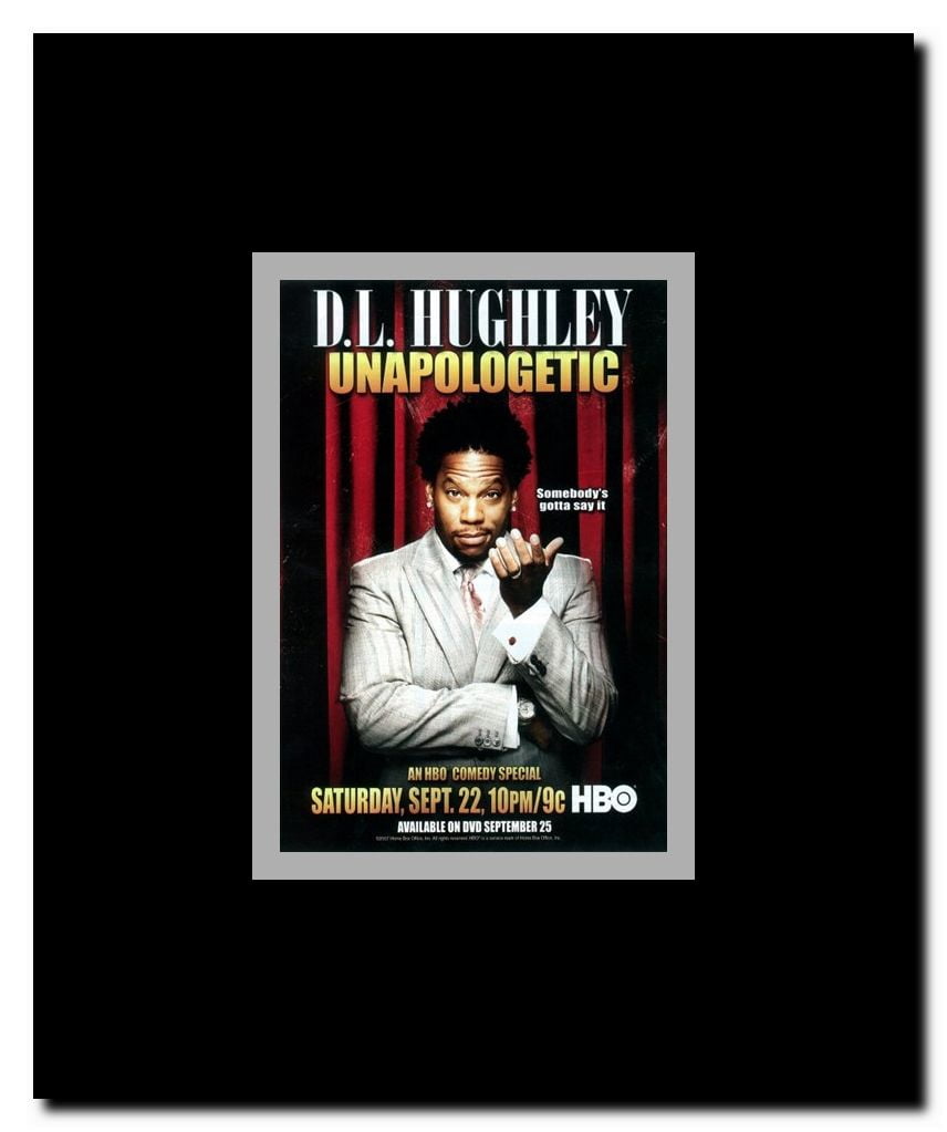 D.L. Hughley: Unapologetic Framed Movie Poster