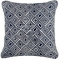 thumbnail image 1 of D.L Rhein 24DL661CC20SQ 20 x 20 in. Nomad Embroidered Linen Pillow, Indigo, 1 of 4
