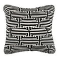 thumbnail image 1 of D.L Rhein 24DL664DC20SQ 20 x 20 in. Labyrinth Embroidered Linen Pillow, Graphite, 1 of 3