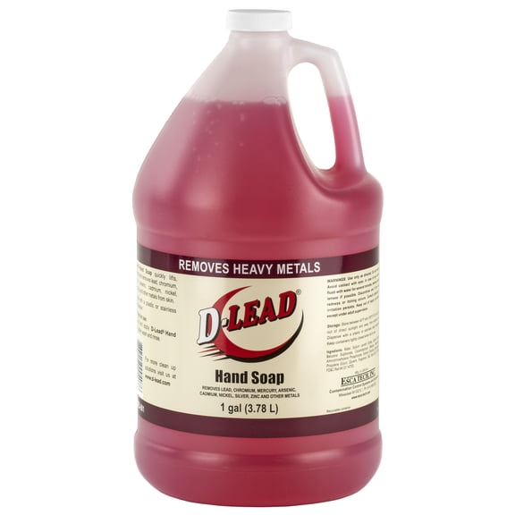 D-Lead Liquid Skin Cleaning Hand Soap, Four 1-Gall